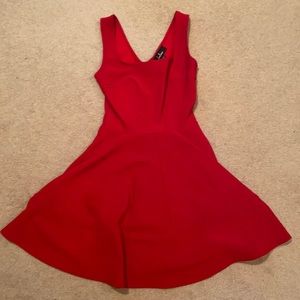 Lulus Red Skater Dress